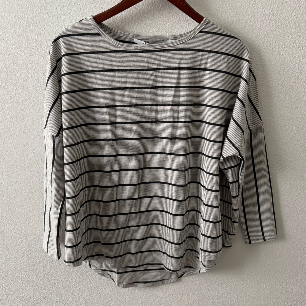 Tom Shirt | Blue & Gray Stripes